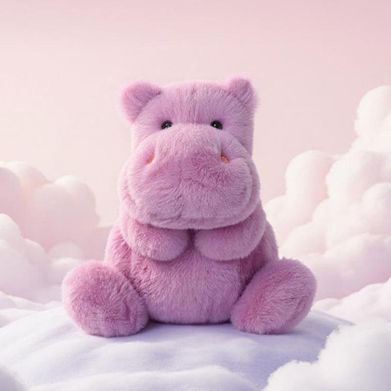 1 Piece Cute Elephant Pillow Cartoon Stuffed Animal Doll Kawaii Milk Cow Stuffed Animal Doll Toy Kids Appease Toys Birthday Gift