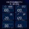 wiiyii Car GPS Display Speed and Windshield Car with Reminder Suitable for All Cars HUD, Speedometer, Time, Gauge, Function,