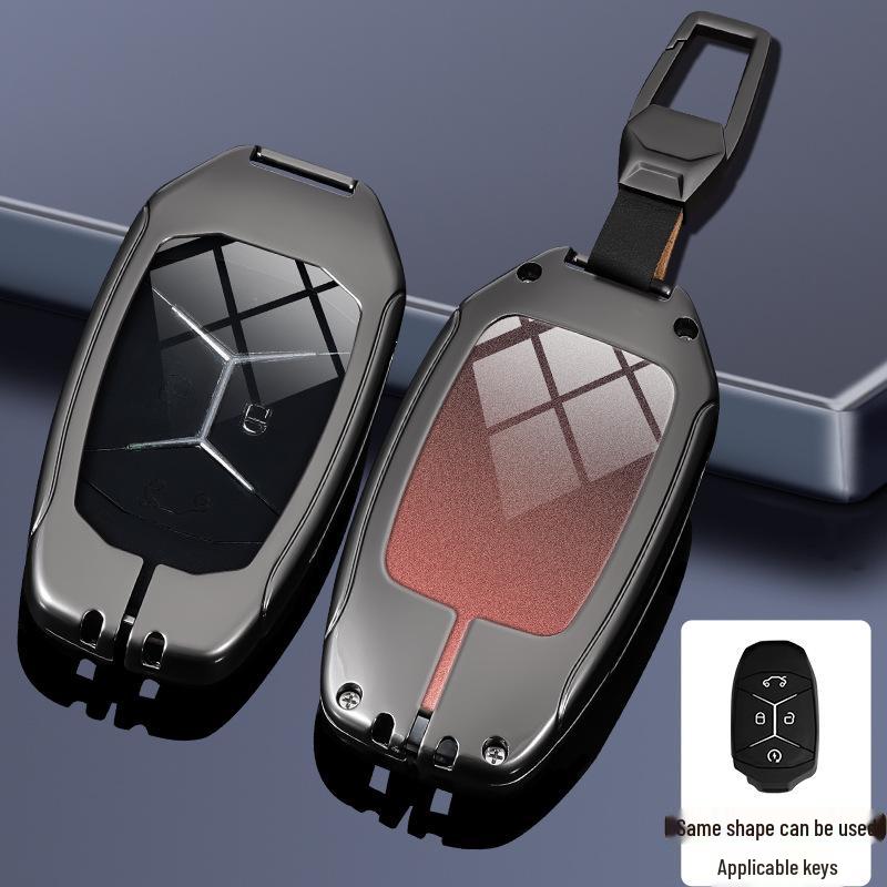 Lynk & Co Metal Key Case: Full Wrap Protection for Models 01/02/03/05/06/09 - Unisex Design
