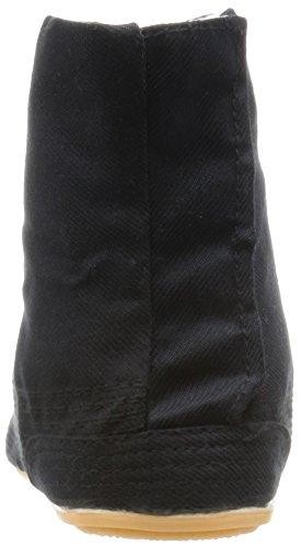 Margo 10067 Festival Tabi Socks, 5-Ply Tabi Socks with Shock Absorbing Heel, Unisex, Black, Size 26.5 Cm