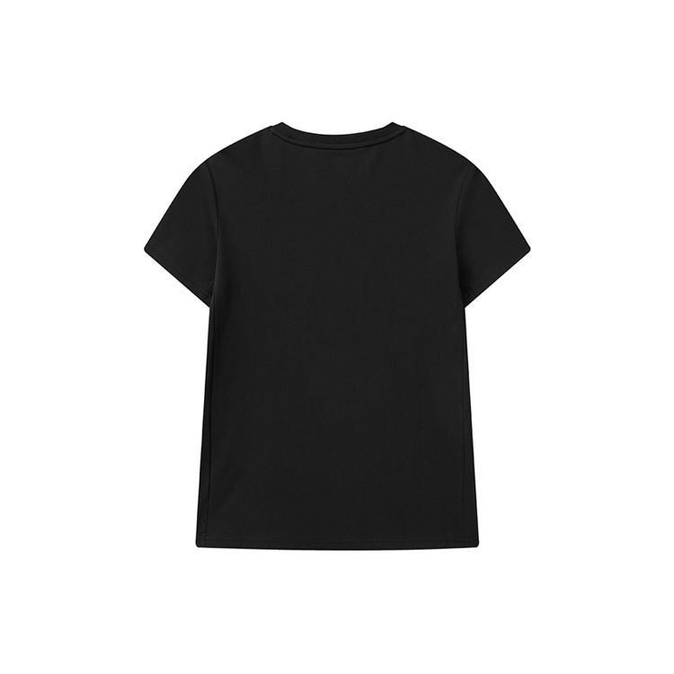 Fila Athletics Series Letter Print Crew Neck T-Shirt Men Tops Black A11M021107GBK