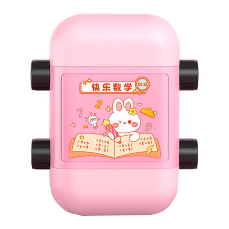 Двусторонние математические штампы для отработки сложения и вычитания до 100, умные математические роликовые штампы для детей, для дома и школы