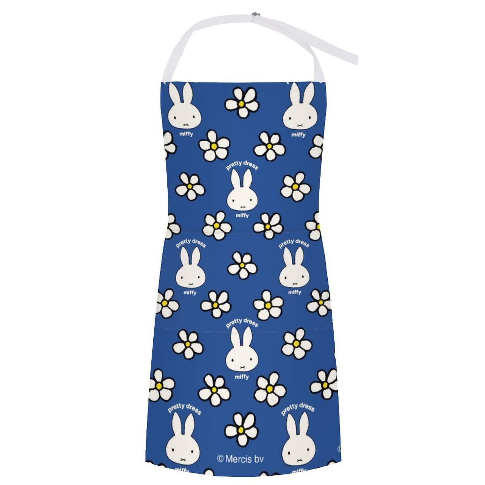

Miffy Simple and Stylish Cafe with Oxford and Kitchen Childcare Work Easy to Move Around 70cm x 80cm [LDU] Apron, H-Shaped Apron, Apron,