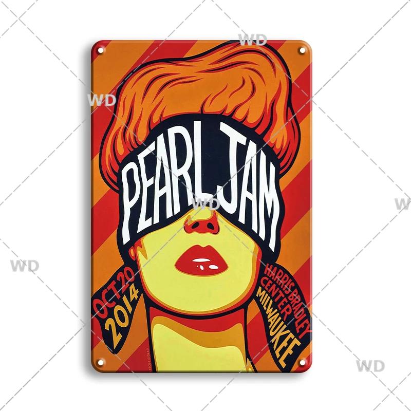Retro Famous Rock Band Tin Sign Singer Poster Metal Plaque Vintage Metal Plate For Coffee Bar Pub Man Cave Room Home Wall Decor