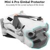 Gimbal Protector Cover for Mini 4 Pro Lens Cover Dustproof Cap Compatible with DJI Mini 4 Pro Drone Accessories Replacement Part Gimbal Guard
