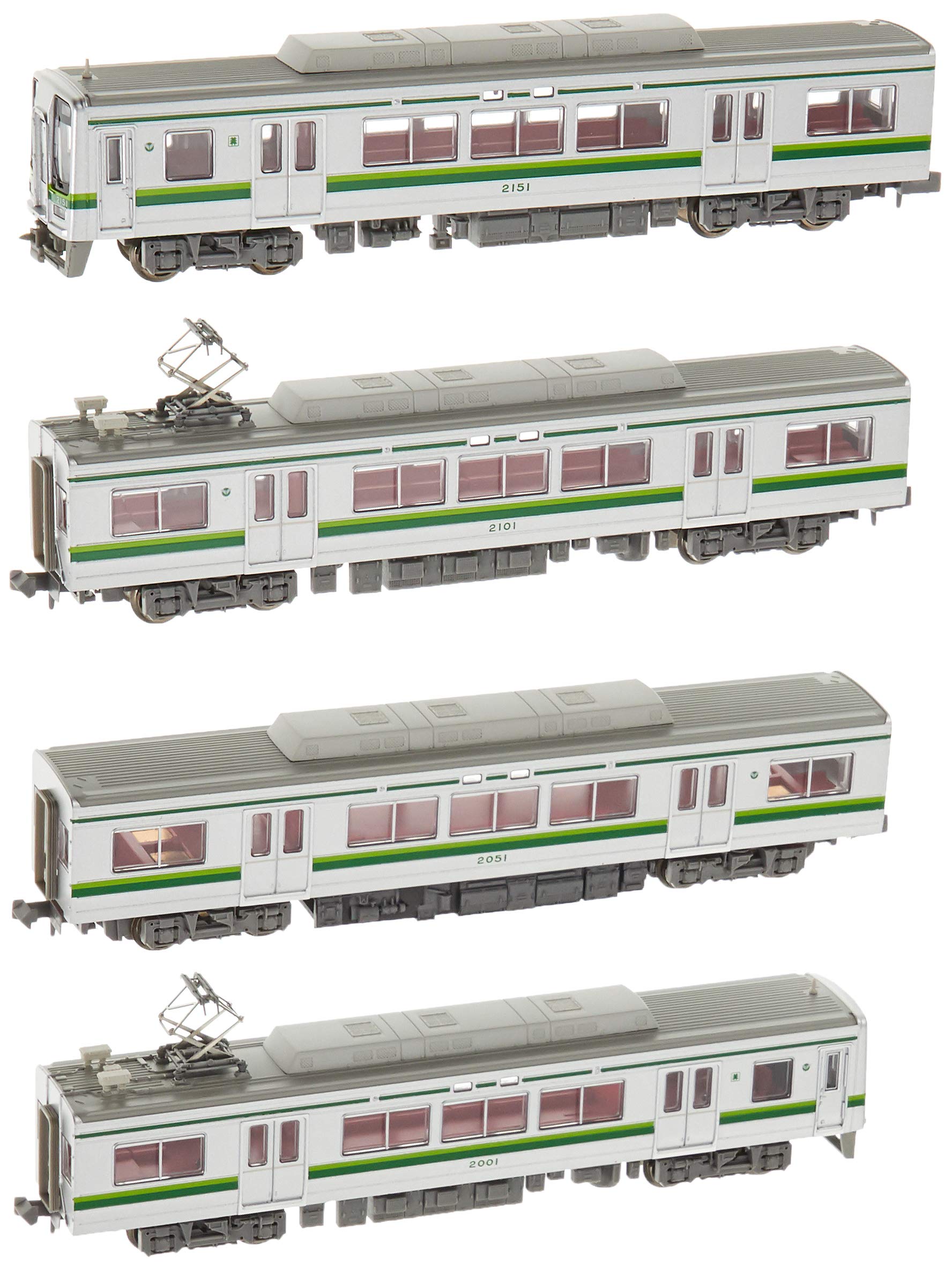 

Micro Ace N Gauge Nankai 2000 Series 1-й по времени выпуска набор A8050 Railway Model Train Edition/At 4-вагонный