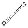 Ratcheting Combination Wrench Spanner 180-Degree Variable Angle Design Rust-resistant Quick Manual Ratchet Wrench