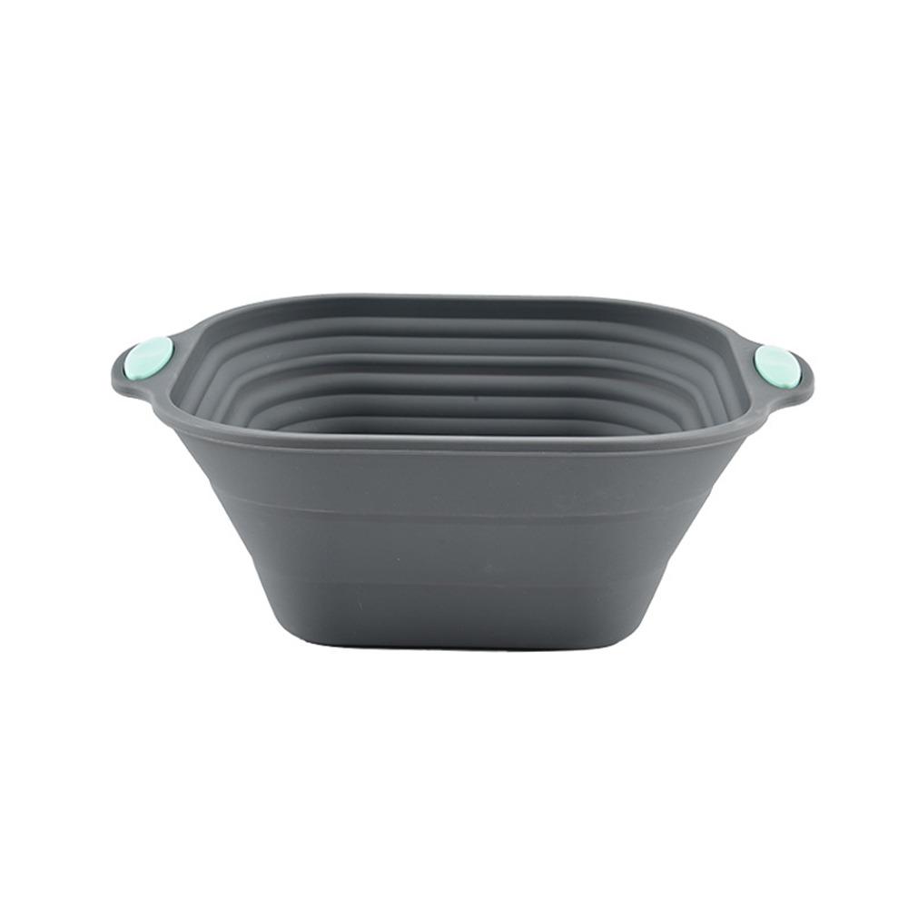 Food Grade Silicone Dough Fermentation Bowl Foldable Fermentation Container  Baking Tray