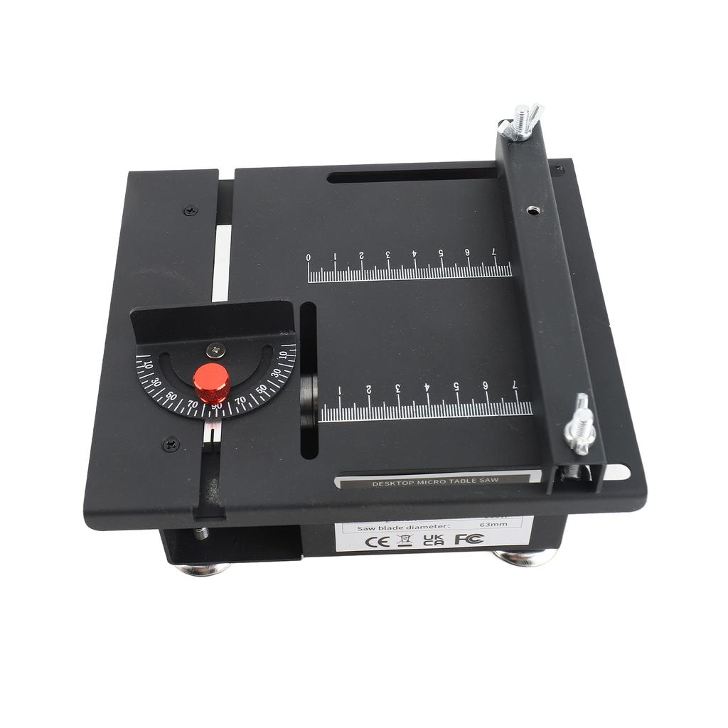 100W Desktop Saw Set Multi Functional Table Saw Mini Desktop Saw Cutter Electric Cutting Machine 16mm Cutting Depth Table Saw