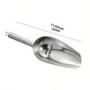 Stainless Steel Ice Shovel, Flat Ice Scoop, Bar Tool, Supermarket Shovel For Sugar/Candy/Tea Leaves