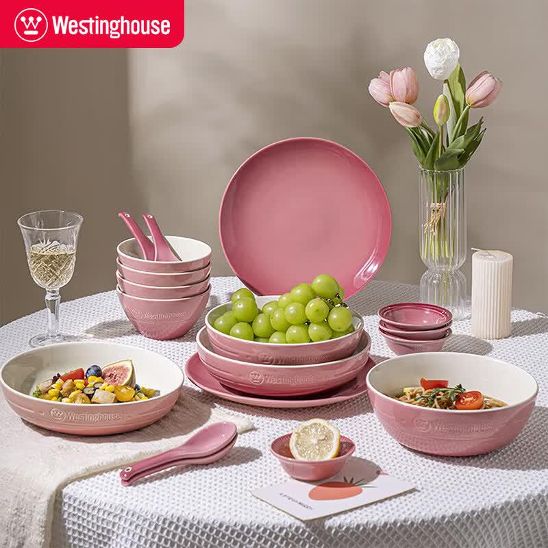 Westinghouse 18-Piece American Style Ceramic Dinnerware Set