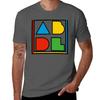 Abdl Color Transparent Block Logo Outline W Tshirt Casual Graphic Print Tee