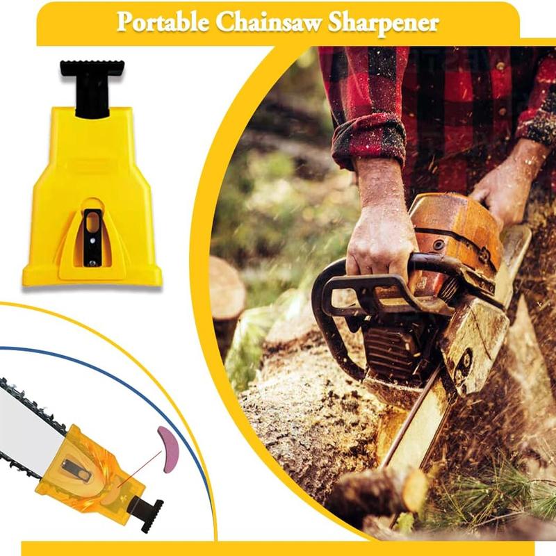 Quick Chainsaw Teeth Sharpener Handheld Chainsaw Maintenance Tool Fast Grinding Chainsaw Chain Sharpener Tool