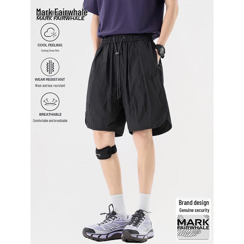 MARK FAIRWHALE Men s Ice Silk Quick-Dry Cargo Shorts M