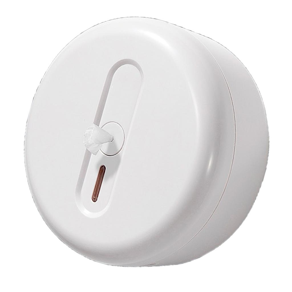 Roll Toilet Paper Holder Plastic Bath Tissue Dispenser Wall Mount for Bathroom Hotel Shopping Malls