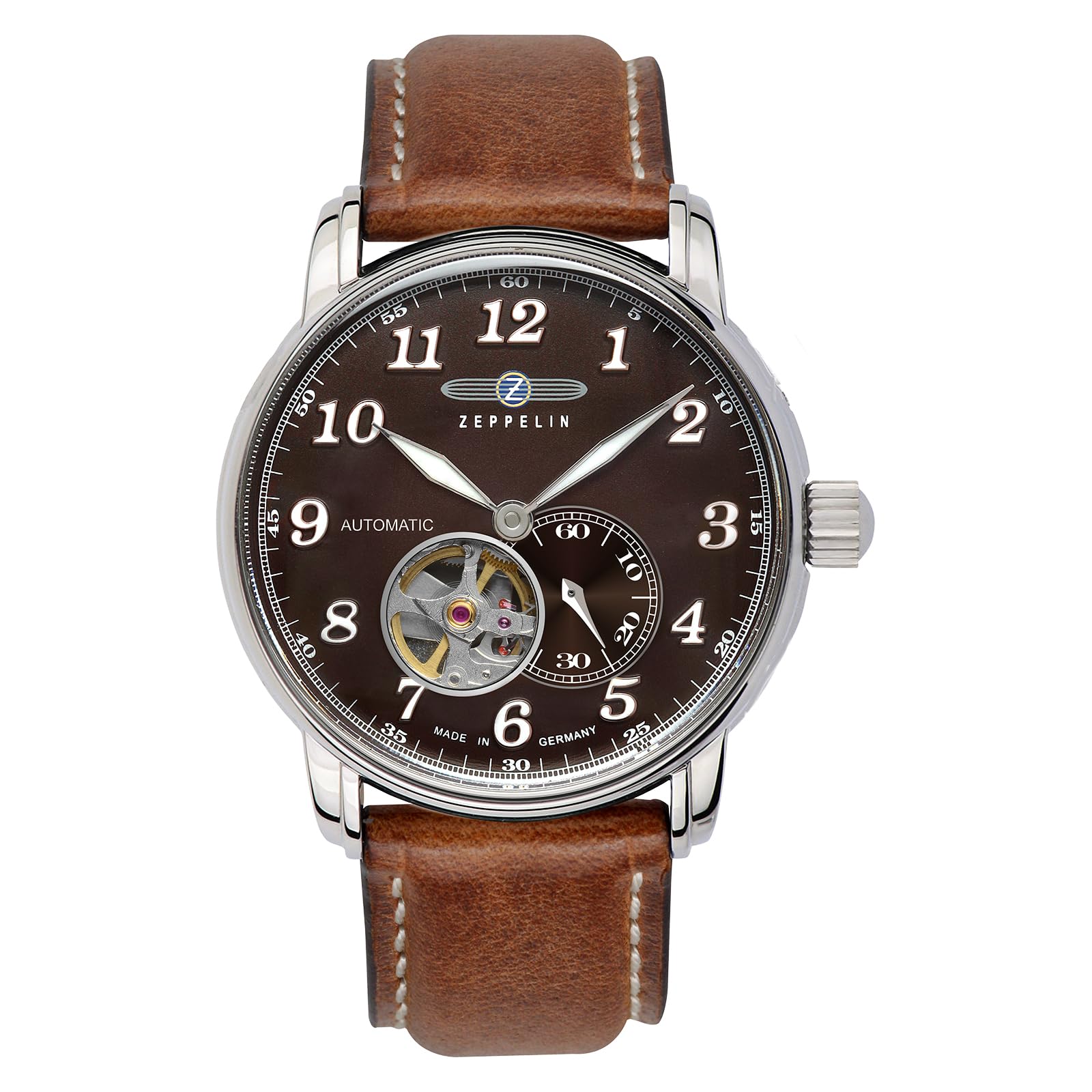 

Casual Watch LZ127 Graf Zeppelin Brown [Zeppelin] 7666-4 Men s [Item]