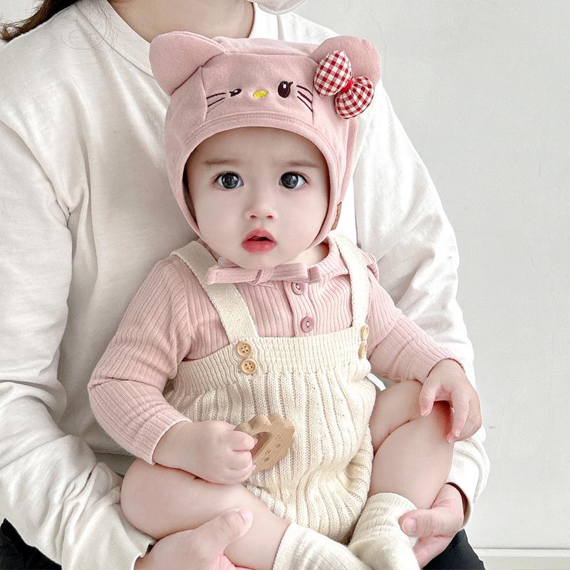 Infant and Toddler Hat with Ear Protection for Spring and Autumn - Fits Newborns and Small Infants, Unisex Design