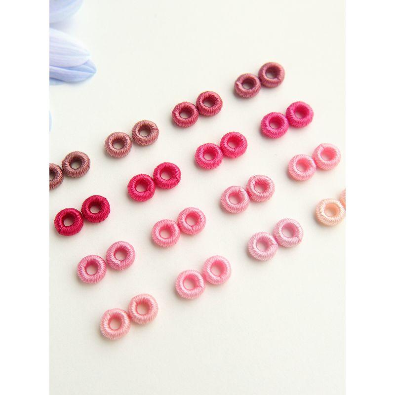 

Розовая серия Плетеный шнур DIY Ювелирные разделители Ремешок для переноски Шнурок Кольцо для пуллера Аксессуары ручной работы Красная веревка Женщины One paragraph B