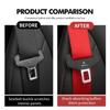 Car Seat Belt Buckle Clip Protector Case Anti-Scratch Cover For Alfa Romeo Giulietta GT 159 147 156 Mito Brera Giulia Spider F1SA0 