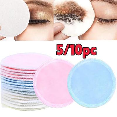 1/3/5/10 PZ Panno Struccante in Fibra di Bambù Riutilizzabile Gomma per Trucco Panno in Cotone di Bambù per Rimuovere il Trucco Lavabile Eco-Friendly per Tutti i Tipi di Pelle