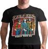 DamonR Halpern Bee Gees T Shirt Men's Cotton Fashion Casual Round Neck Short Sleeve