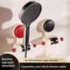 The New Multifunctional Suction Cup Shower Bracket Household Shower Rack Fixed Artifact Punch-free Movable CE SASO UPC Certified