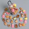 20 Mixed Capybara & 1 Suitcase,Colorful Fun Glow-in--Dark Cute Cartoon Capybara Ornaments, Fantasy Cartoon Animal Pendants Crafts