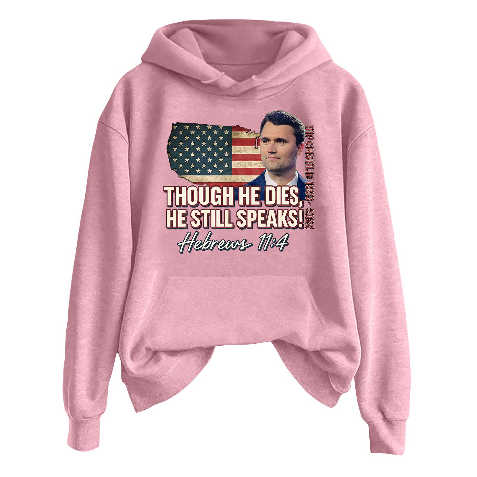 

Женская модная повседневная толстовка с длинным рукавом, принтом и круглым вырезом S розовый