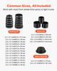 Wheel Bearing Press Kit, 23 PCS FWD Bearing Puller Tools, for Front Wheel Drive Bearing Removal and Installation, Wheel Bearing Tool with Sliding