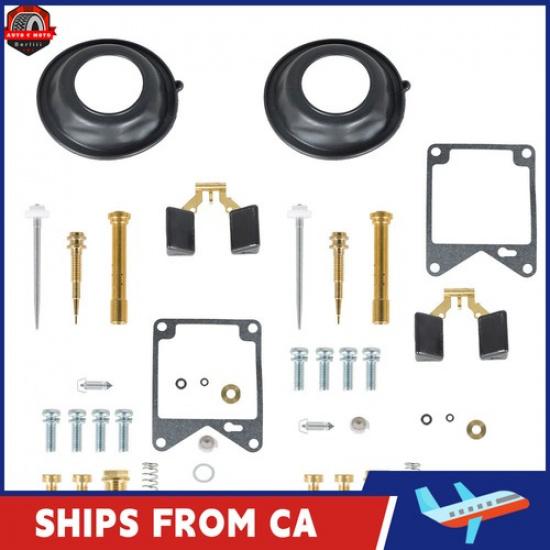 2Pcs Carburetor Diaphragm Float For Yamaha Virago 750 XV750 1981 1982 1983