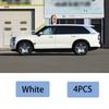 4pcs Car Fender For Zeekr 9X Accessories 2025 2026 Baking Paint Mudflaps Wheel Mud Flap Guards Front Rear Mudguard Auto Tools