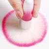 Gentle Nail Art Dust Brush Compact Ergonomic Handle For Efficient Manicure Cleaning And Multi Purpose Use