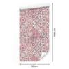 Colorful mosaic wallpaper in oriental style for living room and bedroom 50x1000