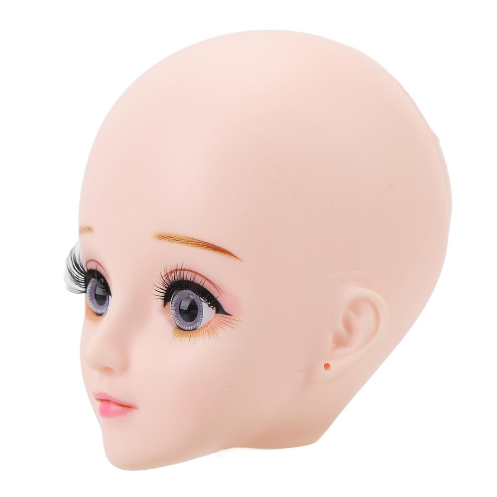 Wimpernverlängerung Schaufensterpuppenkopf Ausstellungsständer Puppenkopf Wiederverwendbarer Wimpern-Schaufensterpuppenkopf