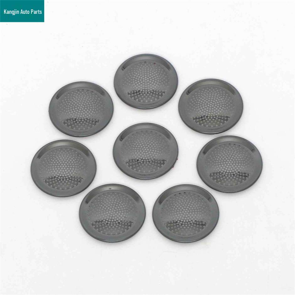 Black Titanium Interior Kit for BYD Yuan PLUS 2022: Door Panel, Speaker Grille, and Reading Light Cover