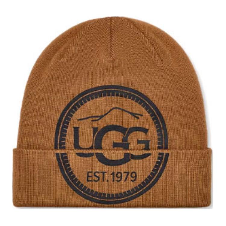 UGG Polyester Beanies Unisex Chestnut 101050CHE OS