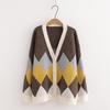 Women Jumpers Knitted Cardigan V-neck Button Down Sweaters Long Sleeve Knit Pullover Jumpers