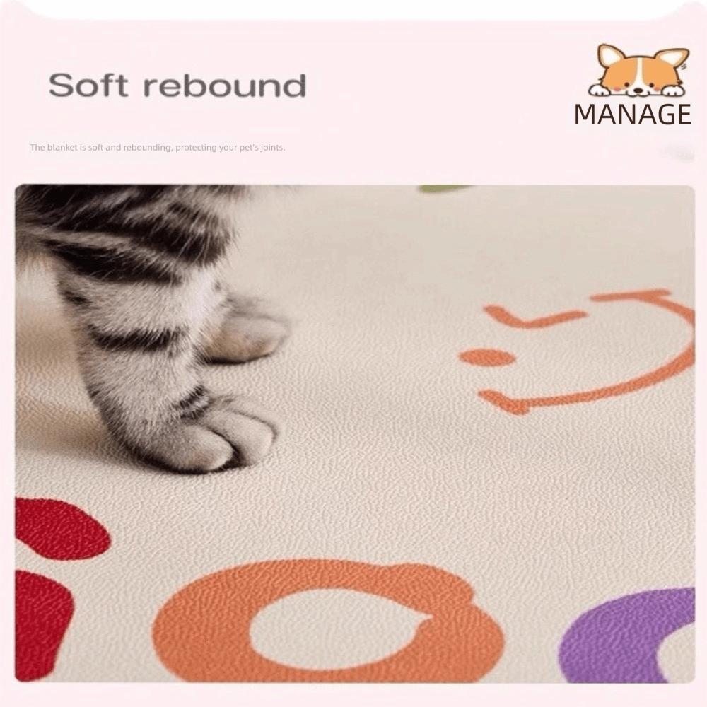 Waterproof Flooring Dog Cat Mat Non Slip Cleaning Mat New Pet Carpet