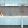Glossy White DIY Decorative Film PVC Self Adhesive Wall Paper Furniture Renovation Stickers Kitchen Cabinet Waterproof Wallpaper