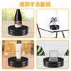 Rotating Compact Electric Turntable with 3kg Load Adjustable Low for and Photography L'QECTED 360-Degree Table, 13.8cm Diameter, Capacity, Angle,