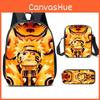 Naruto Kids School Bag Pack With Lightweight Durable Material And Fun Print For Young Learners