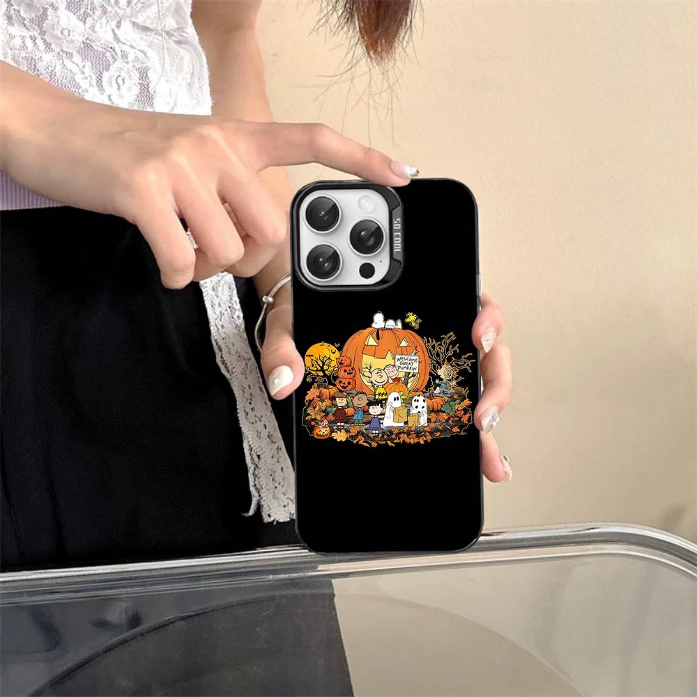 Horror Movie Halloween Phone Case For iPhone 17 16 15 14 13 12 11 Pro MAX Matte Shockproof Back Anti Fall Matte Cover