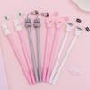 Cartoon Cute Pet Gel Pen School Student Stationery Writing Handle Ballpoint Pen Scissors Hamster Cat Pig Rabbit Animal Pen