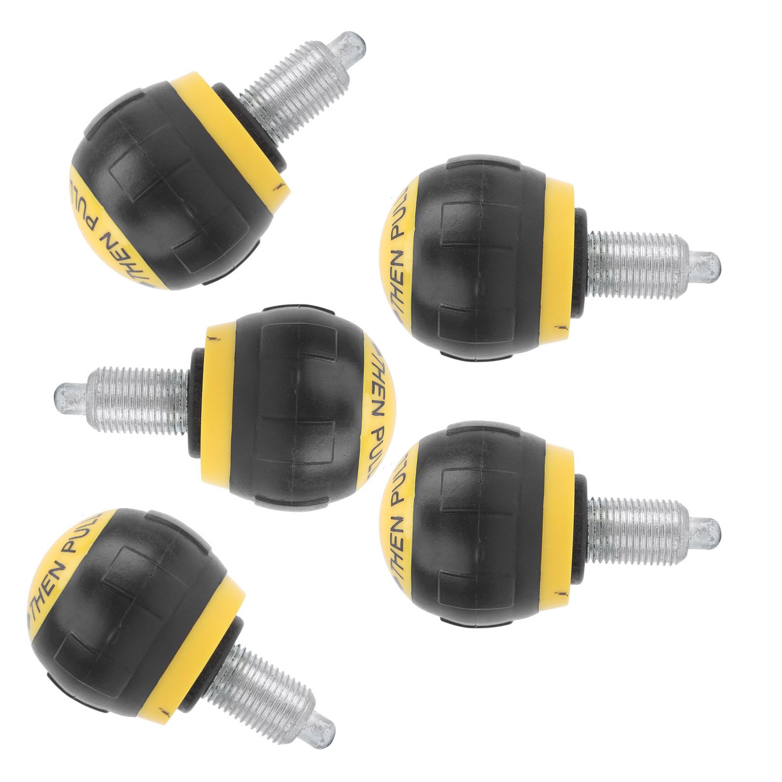 

5pcs 50x45mm Fitness Pull Pin Knob Release Synthetic Cardboard Handle Exercise Spare Accessory