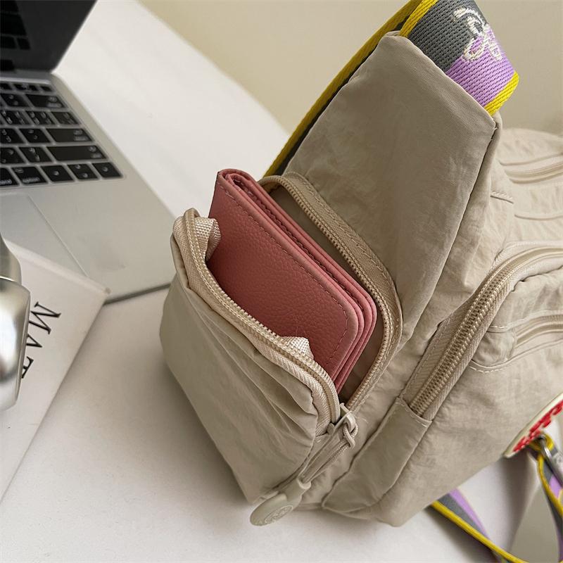 Multi-pocket Messenger Bags for Women Fashion Nylon Shoulder Bag Ladies Large Handbags Female Travel Shopping Tote Purse