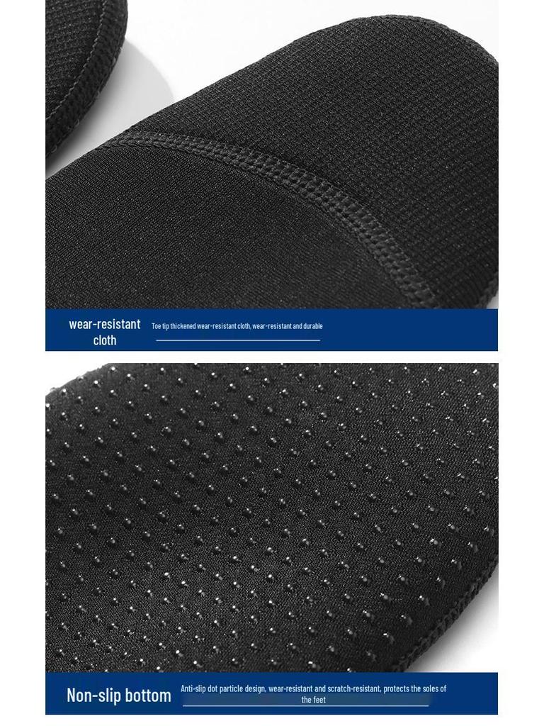 Men's 3MM Diving Socks - Warm, Non-Slip, Waterproof Snorkeling & Swimming Socks for Deep Diving and Beach Use