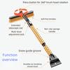 Horizontal Design Window Defrosting Shovel New Upgraded Deicing Shovel  Ice Removal