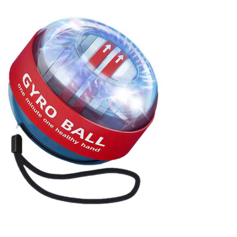 

Фитнес-оборудование Гироскопический пауэрбол Магнитный люминесцентный гироскопический кистевой мяч красный