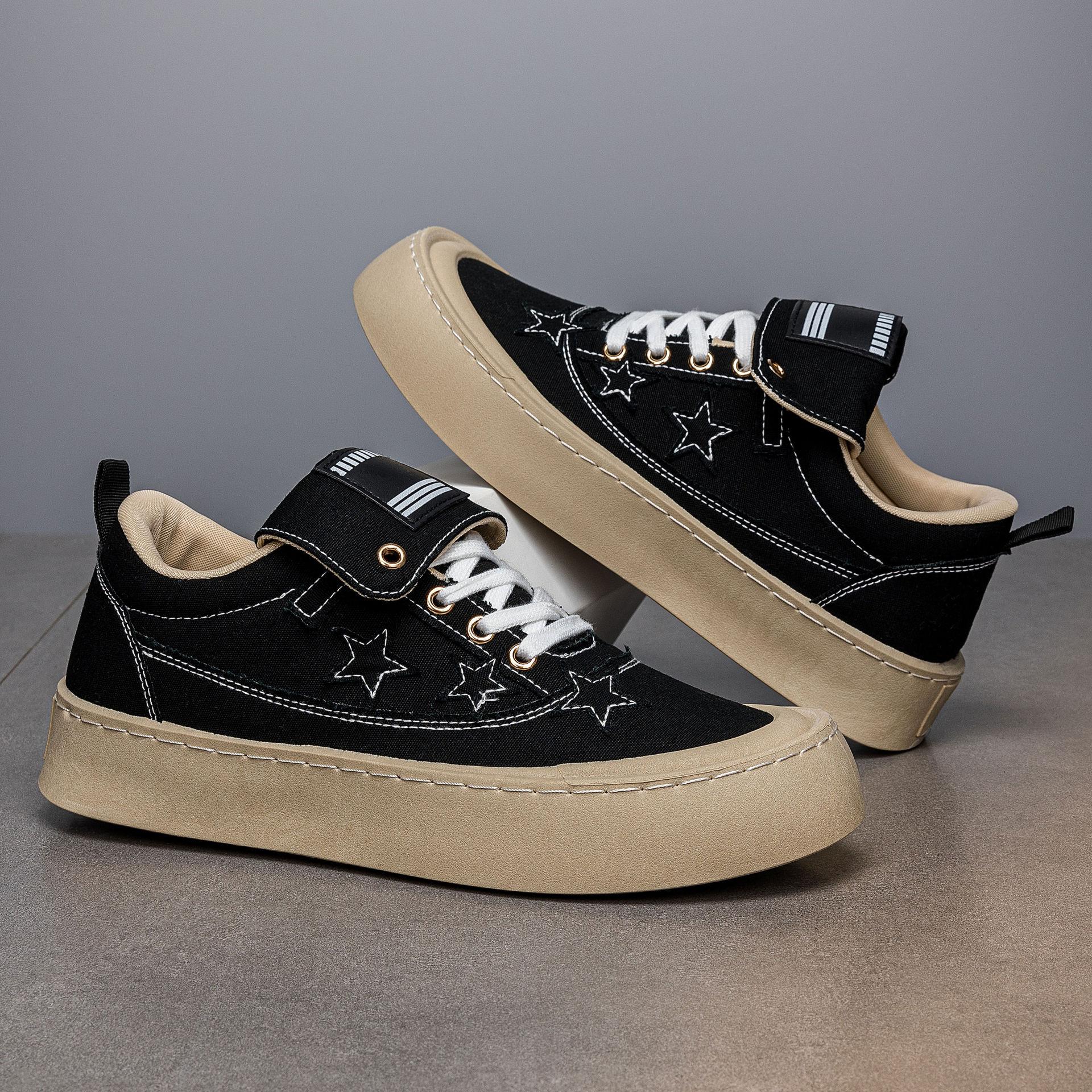 

2024 new spring and autumn super soft and lightweight American star dopamine canvas shoes trendy fashion casual shoes board shoes 44