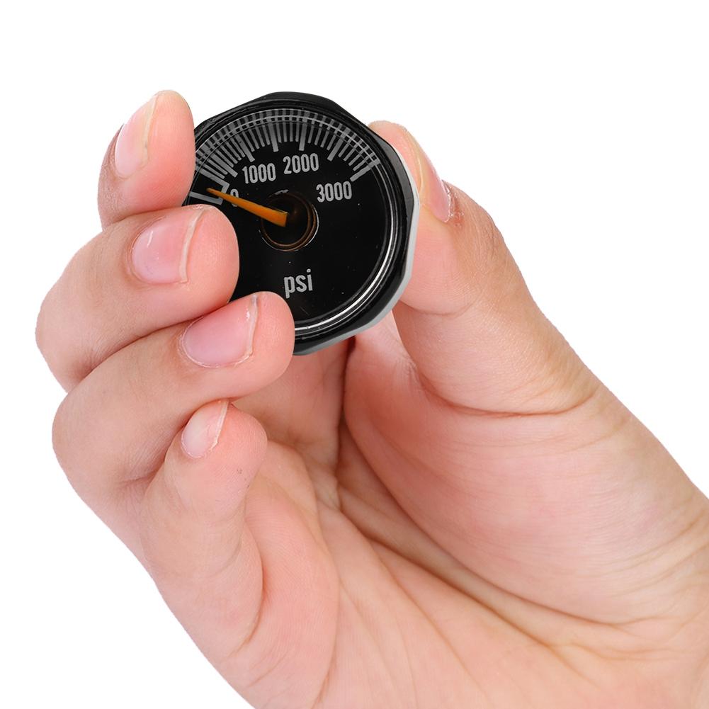 1 8NPT Precision Valve Mini Pressure Gauge Carbon Dioxide Micro Manometer